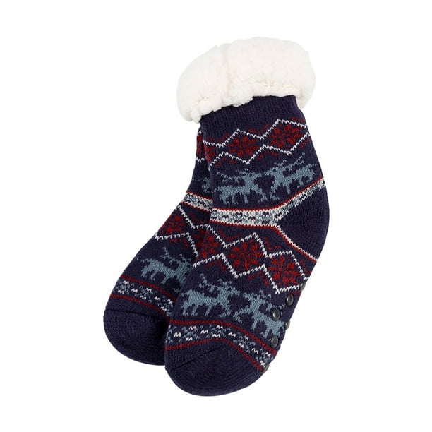 Street Essentials Boys 2 Pack Supersoft Slipper Socks